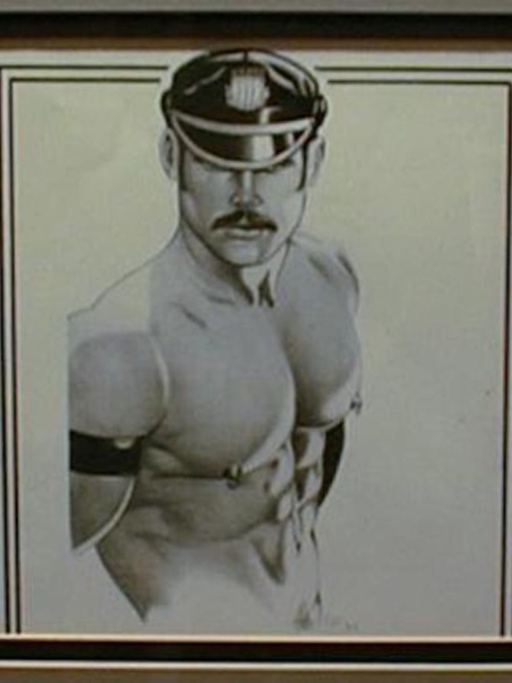 Leatherman 1985 by John Boone Limited edition print 1/20 8 x 7.5" Framed and mat